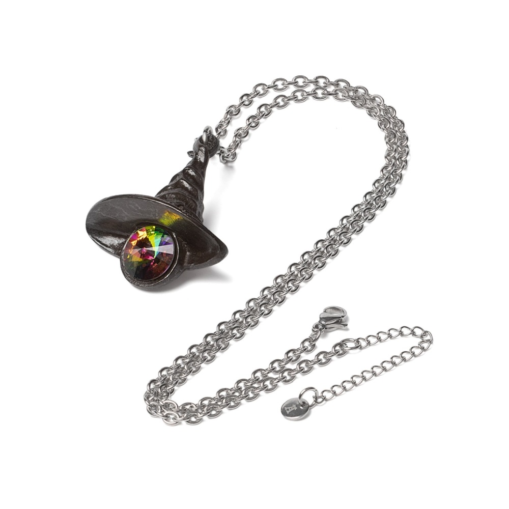 Alchemy - Hellbroth Crystal Necklace - Black